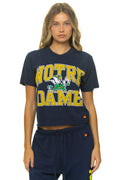 Classic NOTRE DAME 2026 BOYFRIEND TEE - NAVY