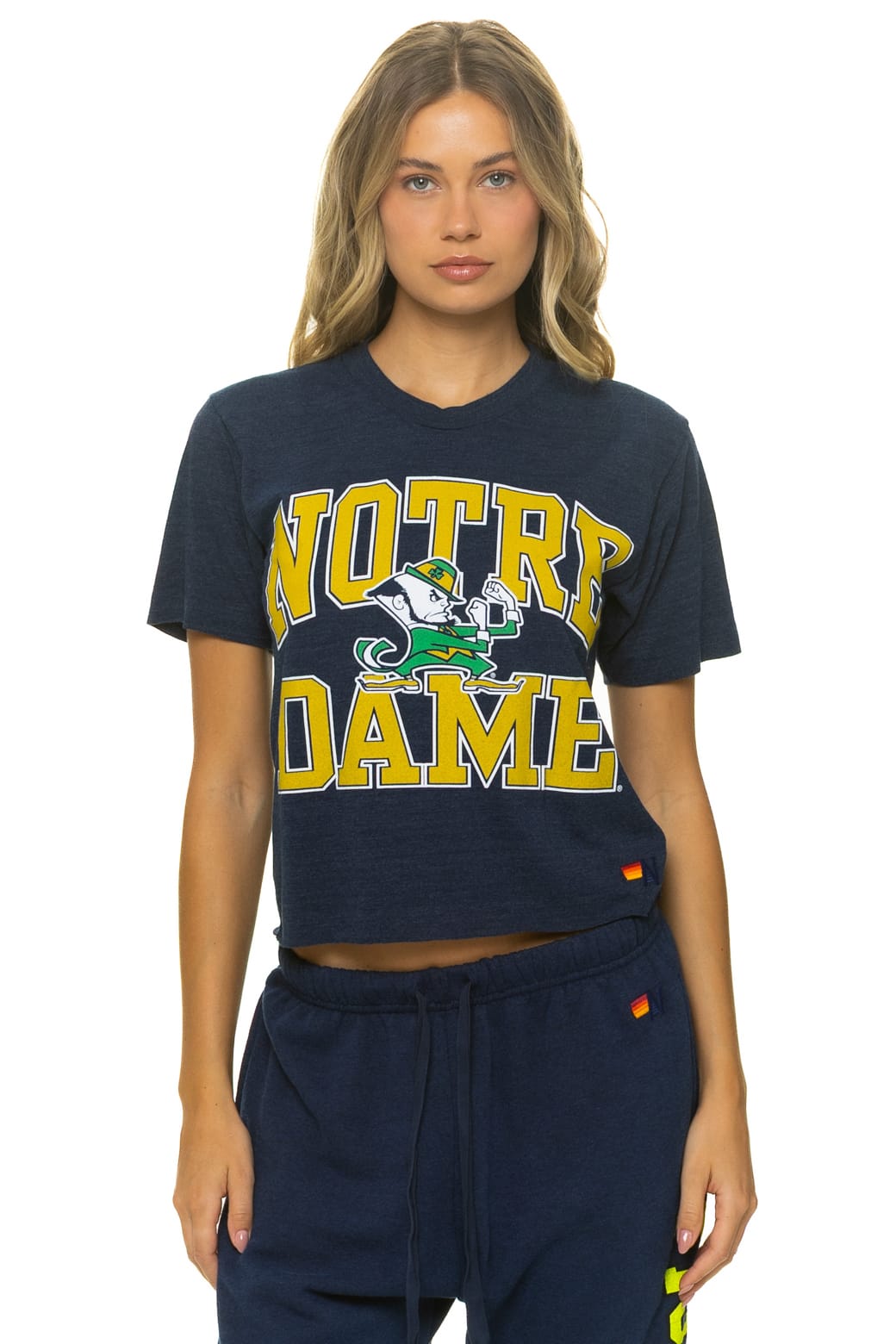 Classic NOTRE DAME 2026 BOYFRIEND TEE - NAVY