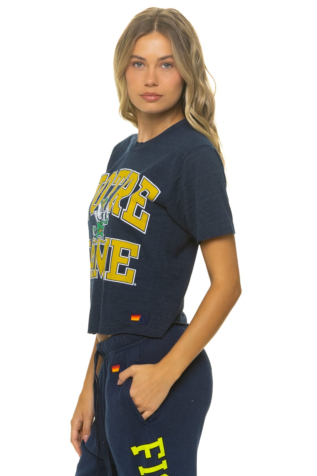 Classic NOTRE DAME 2026 BOYFRIEND TEE - NAVY
