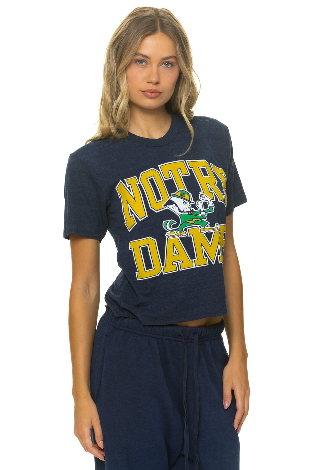 Classic NOTRE DAME 2026 BOYFRIEND TEE - NAVY