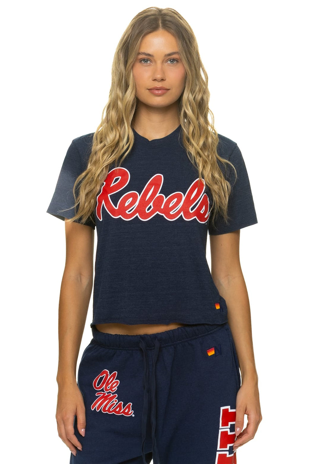 Classic OLE MISS 2026 BOYFRIEND TEE - NAVY