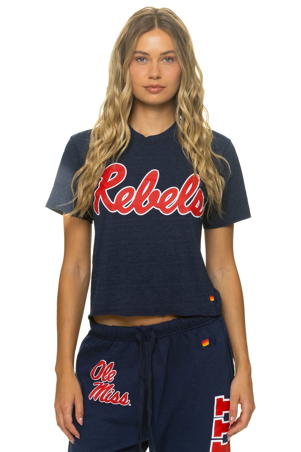 Classic OLE MISS 2026 BOYFRIEND TEE - NAVY