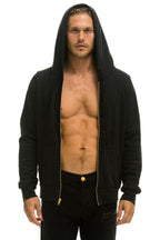 Classic ANOTHER DAY IN PARADISE HOODIE - BLACK