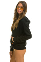 Classic ANOTHER DAY IN PARADISE HOODIE - BLACK