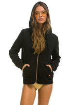 Classic ANOTHER DAY IN PARADISE HOODIE - BLACK