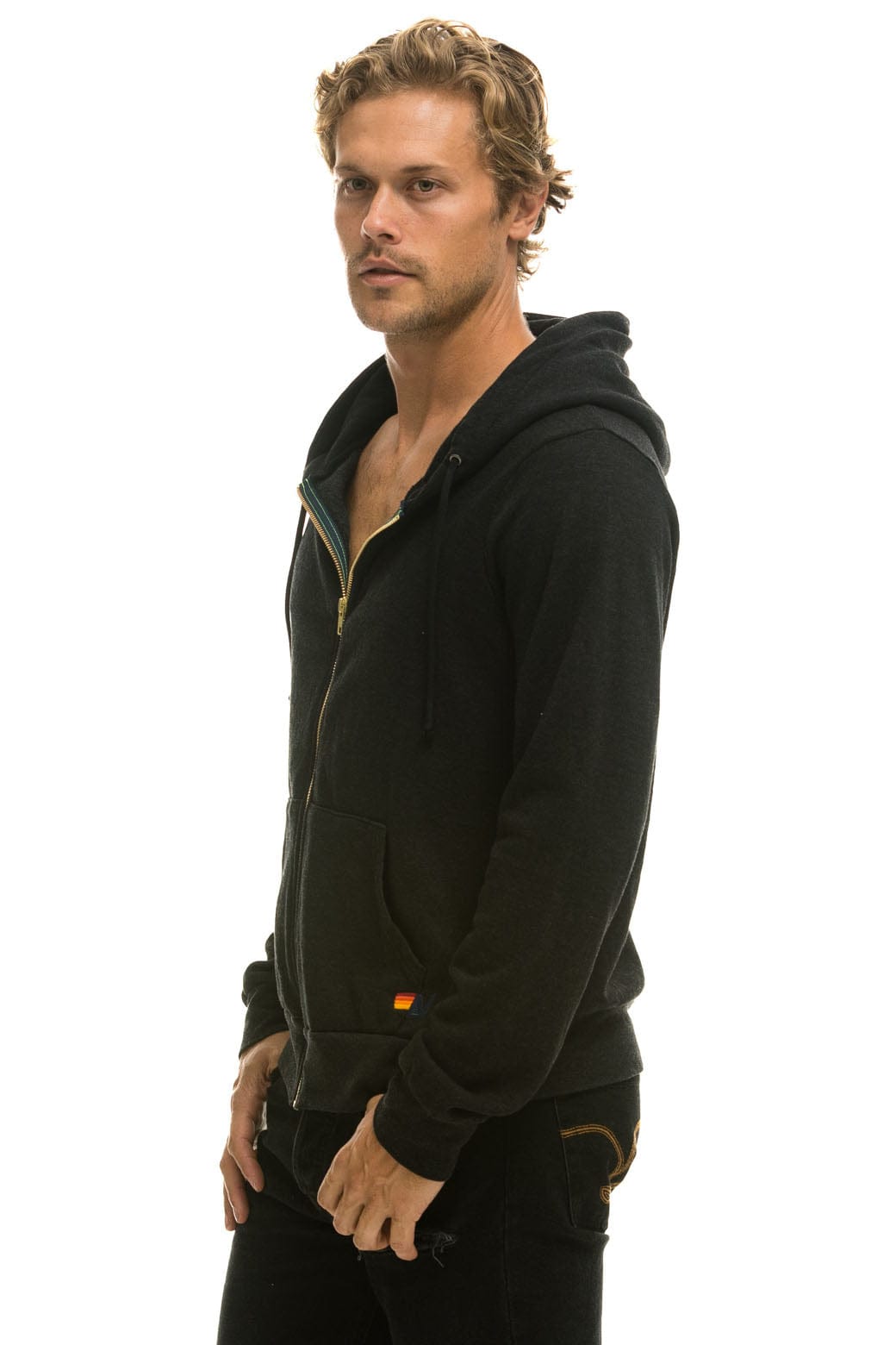 Classic ANOTHER DAY IN PARADISE HOODIE - BLACK