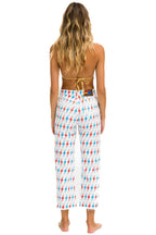Classic AVIATOR BOLT MID RISE RELAXED SURFER JEAN - WHITE