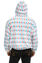 Classic AVIATOR BOLT W BOLT EMBROIDERY RELAXED PULLOVER HOODIE - WHITE USA