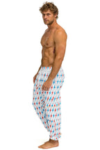 Classic AVIATOR BOLT EMBROIDERY SWEATPANTS - WHITE USA