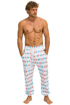 Classic AVIATOR BOLT EMBROIDERY SWEATPANTS - WHITE USA