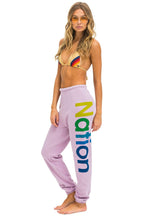 Classic AVIATOR NATION 2 SWEATPANTS - MAUVE
