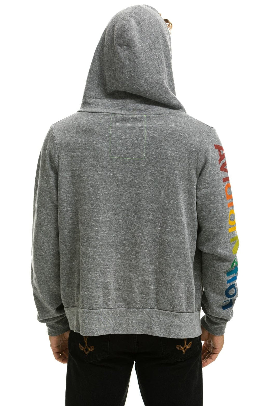 Classic AVIATOR NATION ASPEN HOODIE - HEATHER GREY