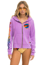 Classic AVIATOR NATION ASPEN HOODIE - NEON PURPLE