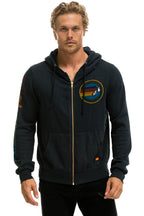 Classic AVIATOR NATION AUSTIN HOODIE - CHARCOAL