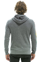 Classic AVIATOR NATION AUSTIN HOODIE - HEATHER GREY