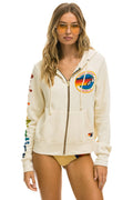 Classic AVIATOR NATION AUSTIN HOODIE - VINTAGE WHITE