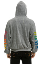 Classic AVIATOR NATION AUSTIN RELAXED PULLOVER HOODIE - HEATHER GREY
