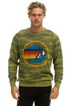 Classic AVIATOR NATION MALIBU SWEATSHIRT - CAMO