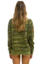 Classic AVIATOR NATION MALIBU SWEATSHIRT - CAMO
