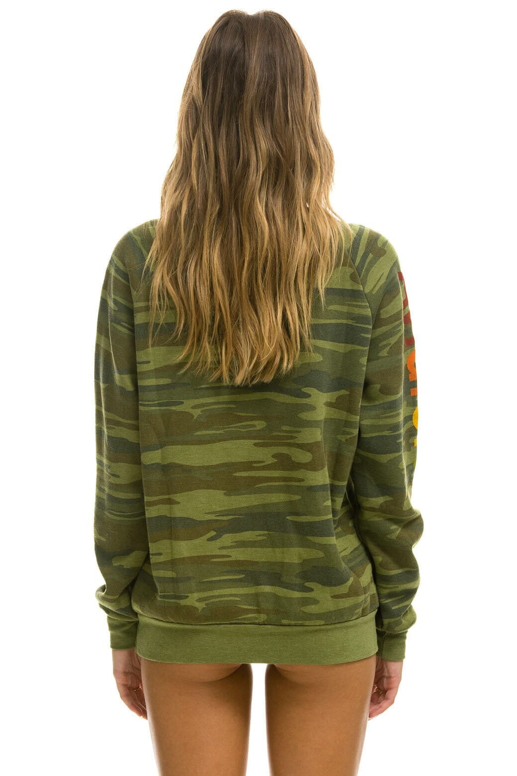Classic AVIATOR NATION MALIBU SWEATSHIRT - CAMO