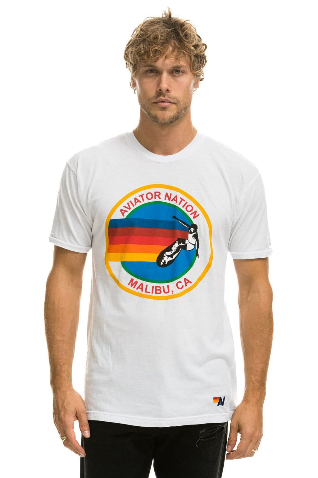 Classic AVIATOR NATION BU - CREW TEE SHIRT