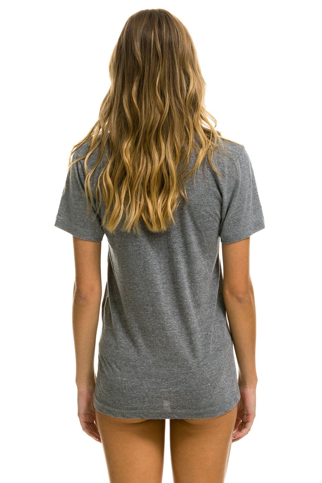 Classic AVIATOR NATION HAIGHT ASHBURY TEE - HEATHER GREY