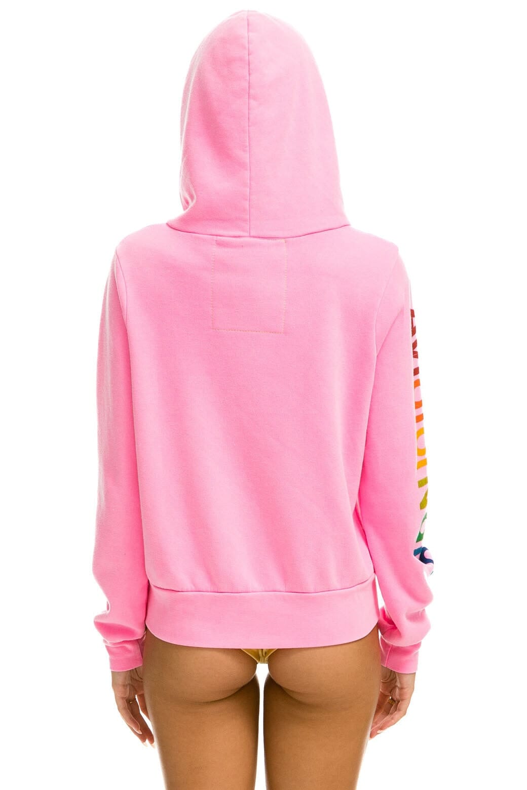 Classic AVIATOR NATION HAMPTONS HOODIE - NEON PINK
