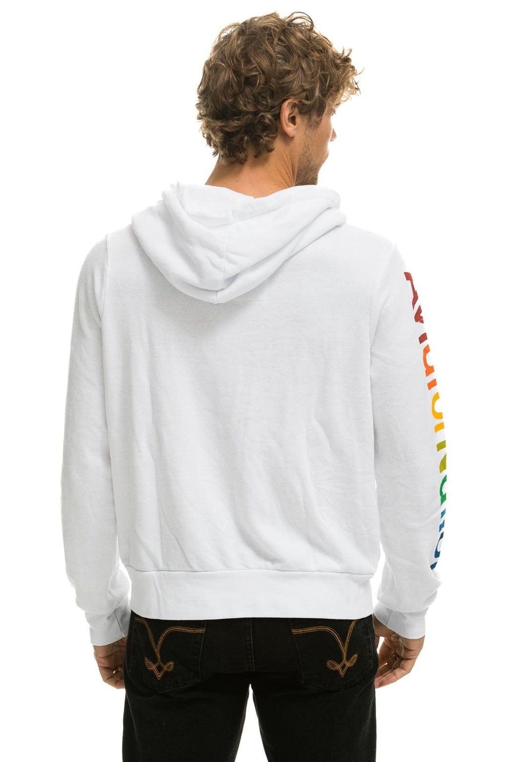 Classic AVIATOR NATION HAMPTONS HOODIE - WHITE