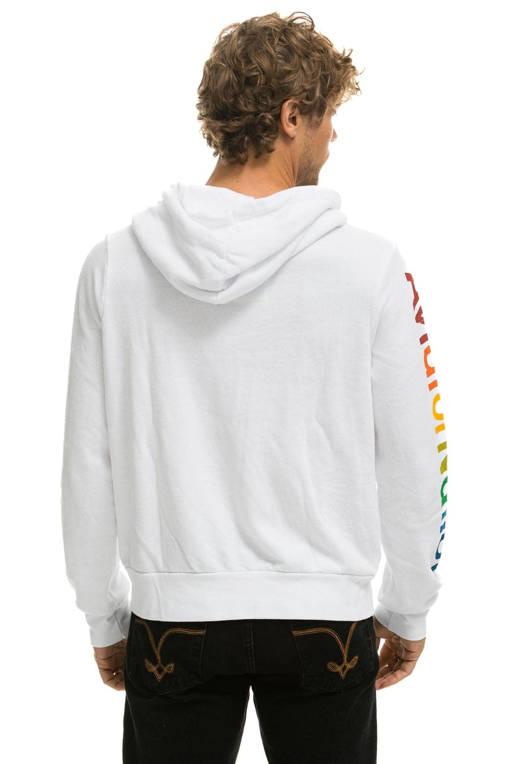 Classic AVIATOR NATION HAMPTONS HOODIE - WHITE