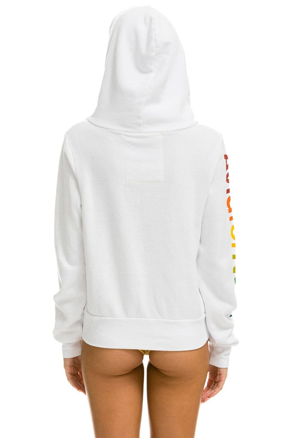 Classic AVIATOR NATION HAMPTONS HOODIE - WHITE