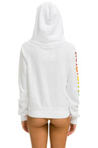 Classic AVIATOR NATION HAMPTONS HOODIE - WHITE