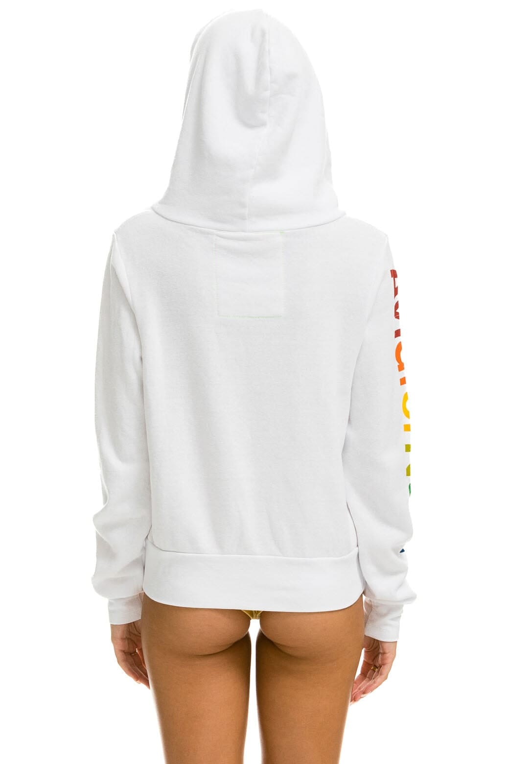 Classic AVIATOR NATION HAMPTONS HOODIE - WHITE