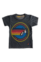 Classic KIDS AVIATOR NATION HAMPTONS TEE - CHARCOAL