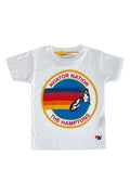 Classic KIDS AVIATOR NATION HAMPTONS TEE - WHITE