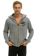 Classic AVIATOR NATION VENICE HOODIE - HEATHER GREY