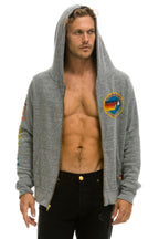 Classic AVIATOR NATION VENICE HOODIE - HEATHER GREY