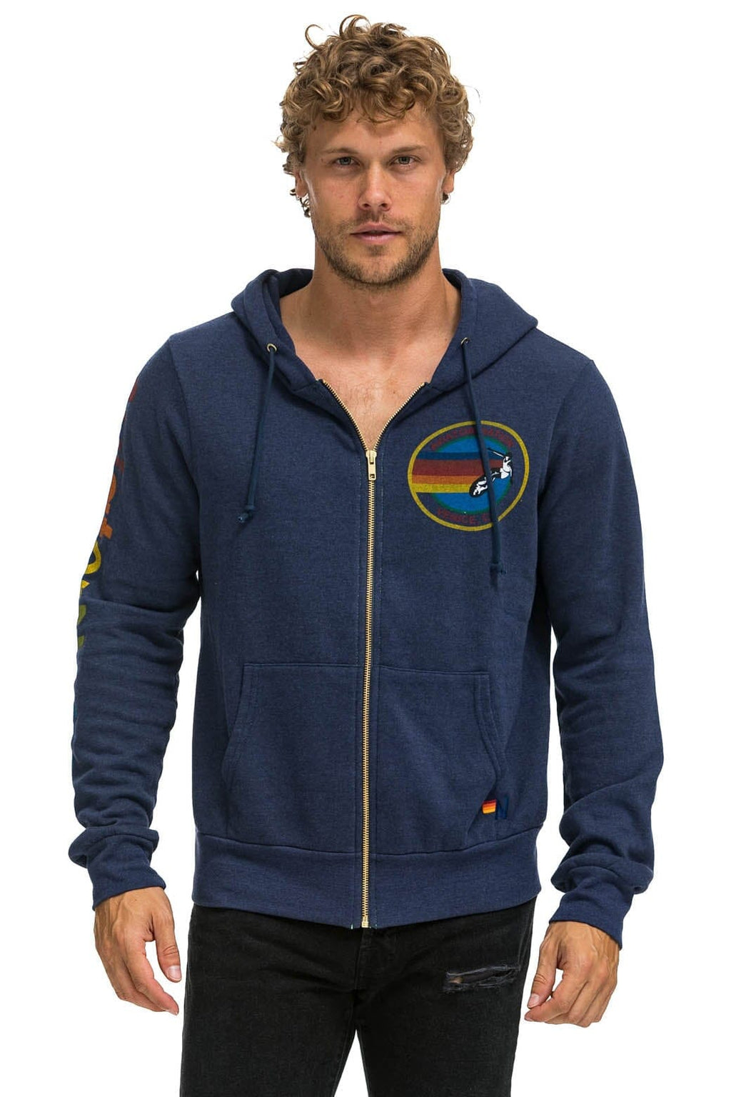 Classic AVIATOR NATION VENICE HOODIE - NAVY