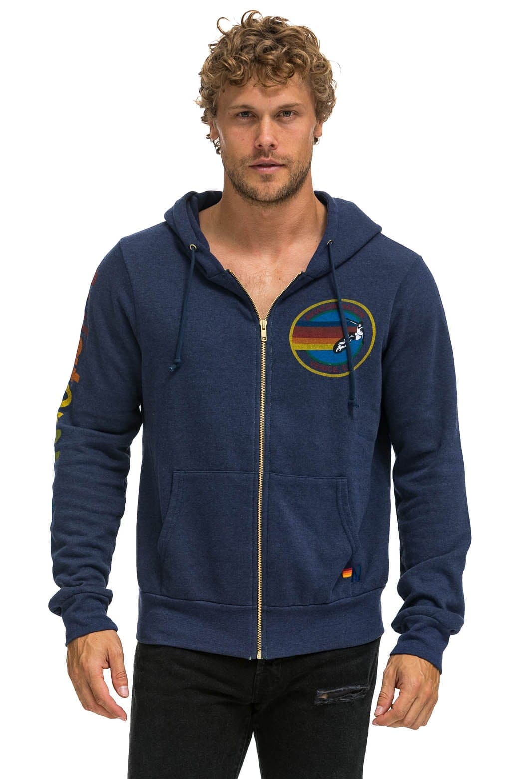 Classic AVIATOR NATION VENICE HOODIE - NAVY
