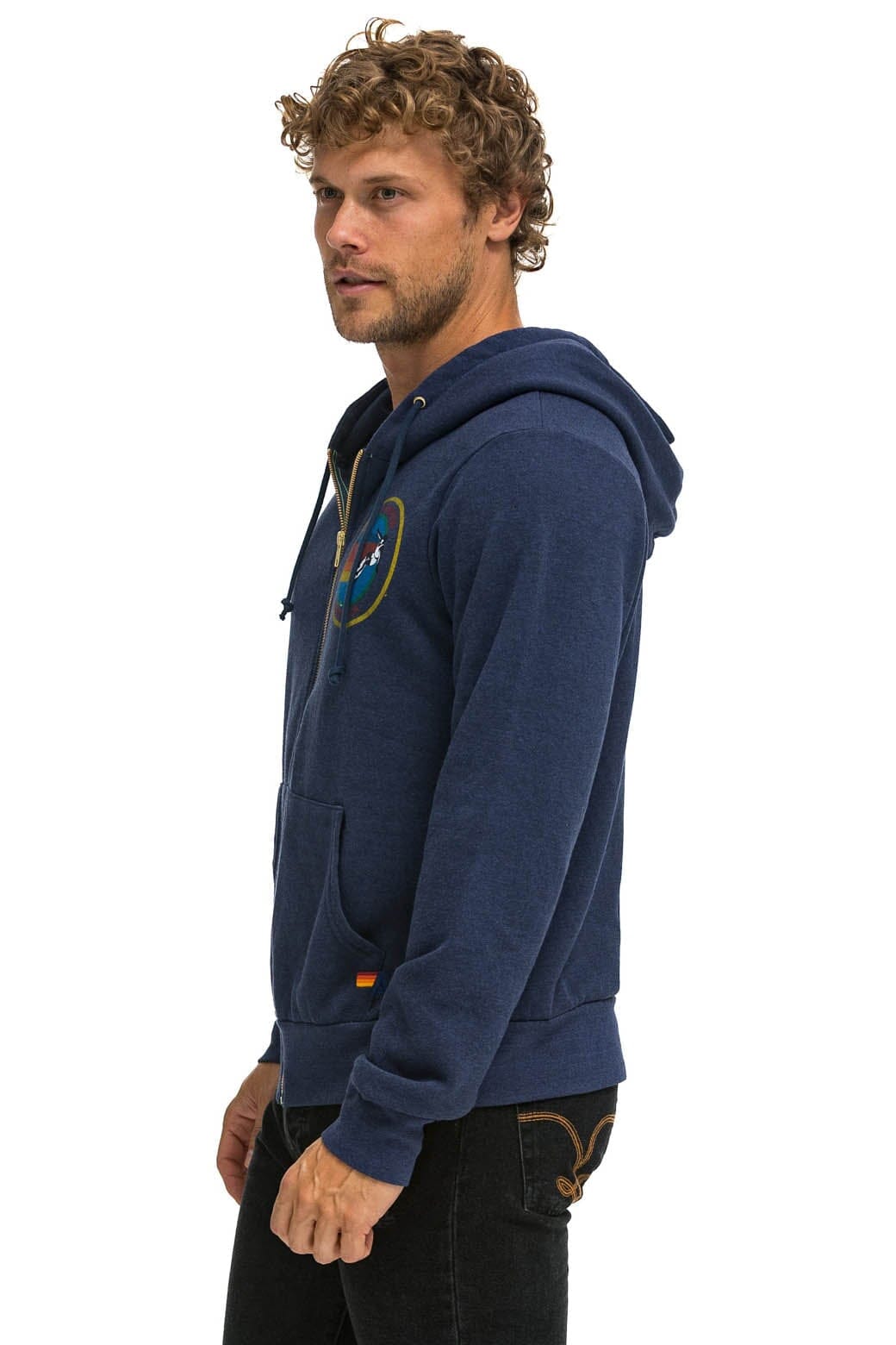 Classic AVIATOR NATION VENICE HOODIE - NAVY