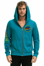 Classic AVIATOR NATION VENICE HOODIE - TEAL