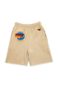 Classic AVIATOR NATION VENICE KIDS SWEATSHORTS - SAND