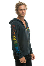 Classic AVIATOR NATION LAGUNA BEACH HOODIE - CHARCOAL