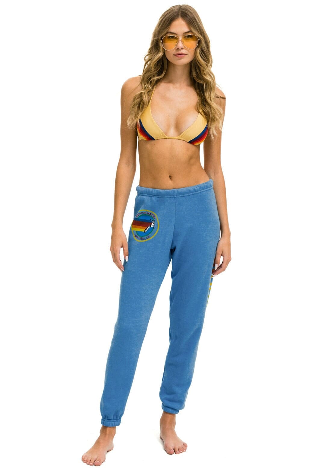 Classic AVIATOR NATION LAGUNA BEACH SWEATPANTS - COBALT