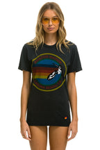 Classic AVIATOR NATION LAGUNA BEACH TEE - CHARCOAL