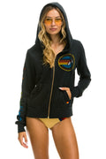 Classic AVIATOR NATION MALIBU HOODIE - CHARCOAL