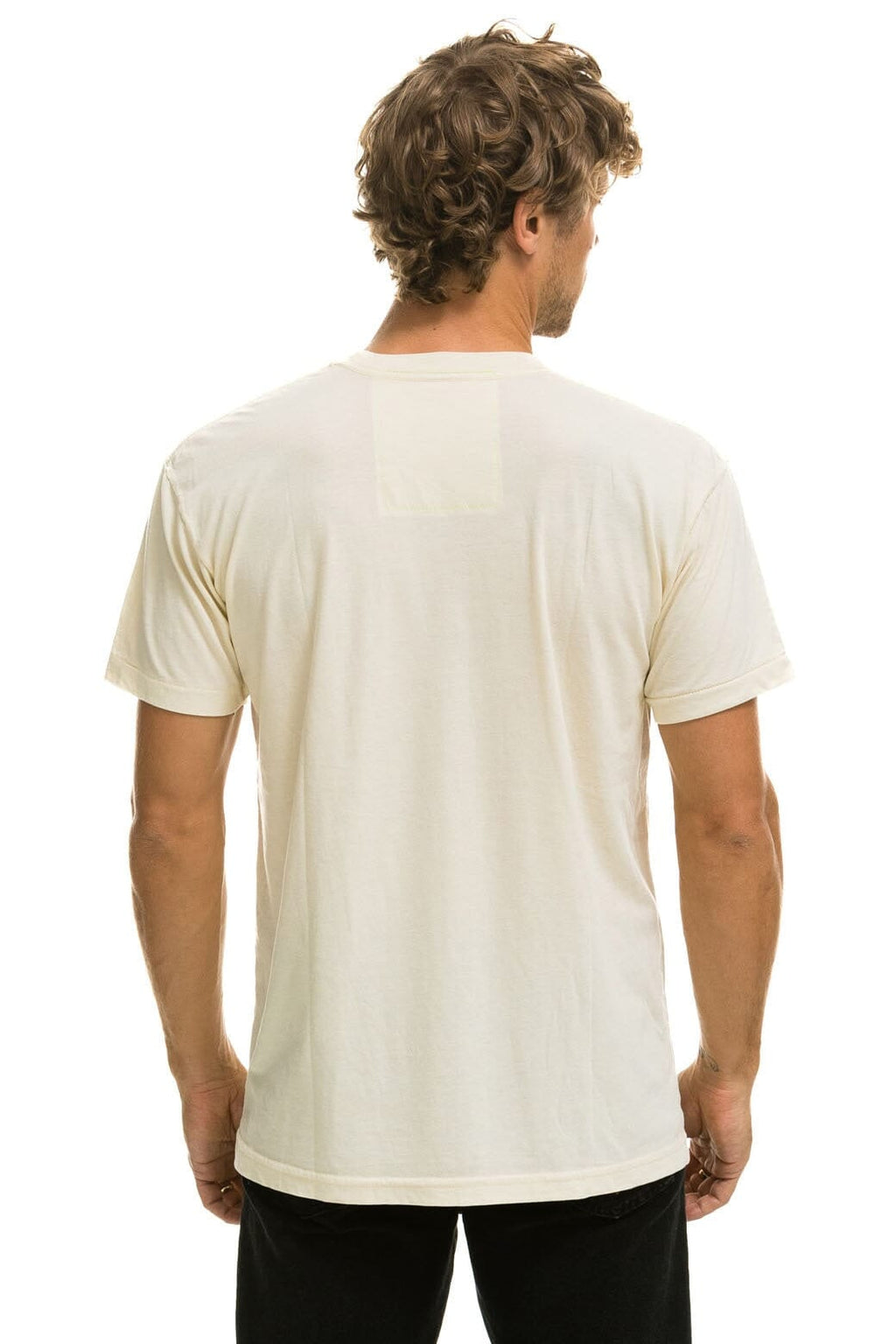 Classic AVIATOR NATION MALIBU TEE - VINTAGE WHITE