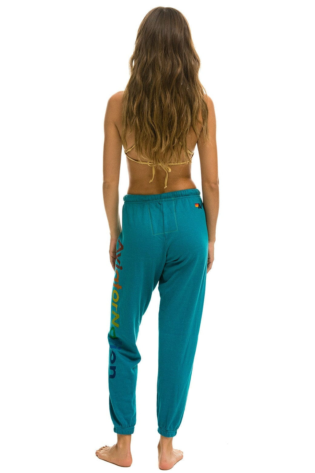Classic AVIATOR NATION MANHATTAN BEACH SWEATPANTS - TEAL
