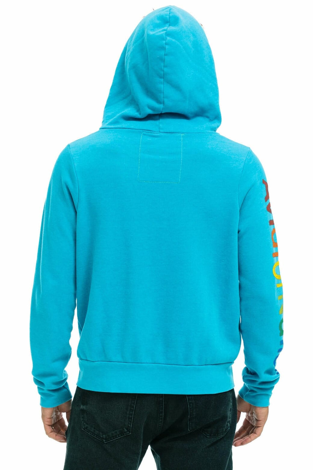 Classic AVIATOR NATION MIAMI HOODIE - NEON BLUE