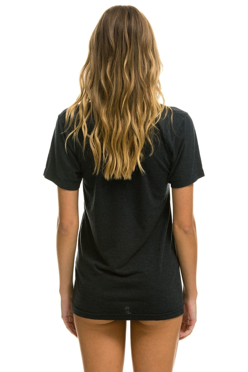 Classic AVIATOR NATION MIAMI TEE - CHARCOAL