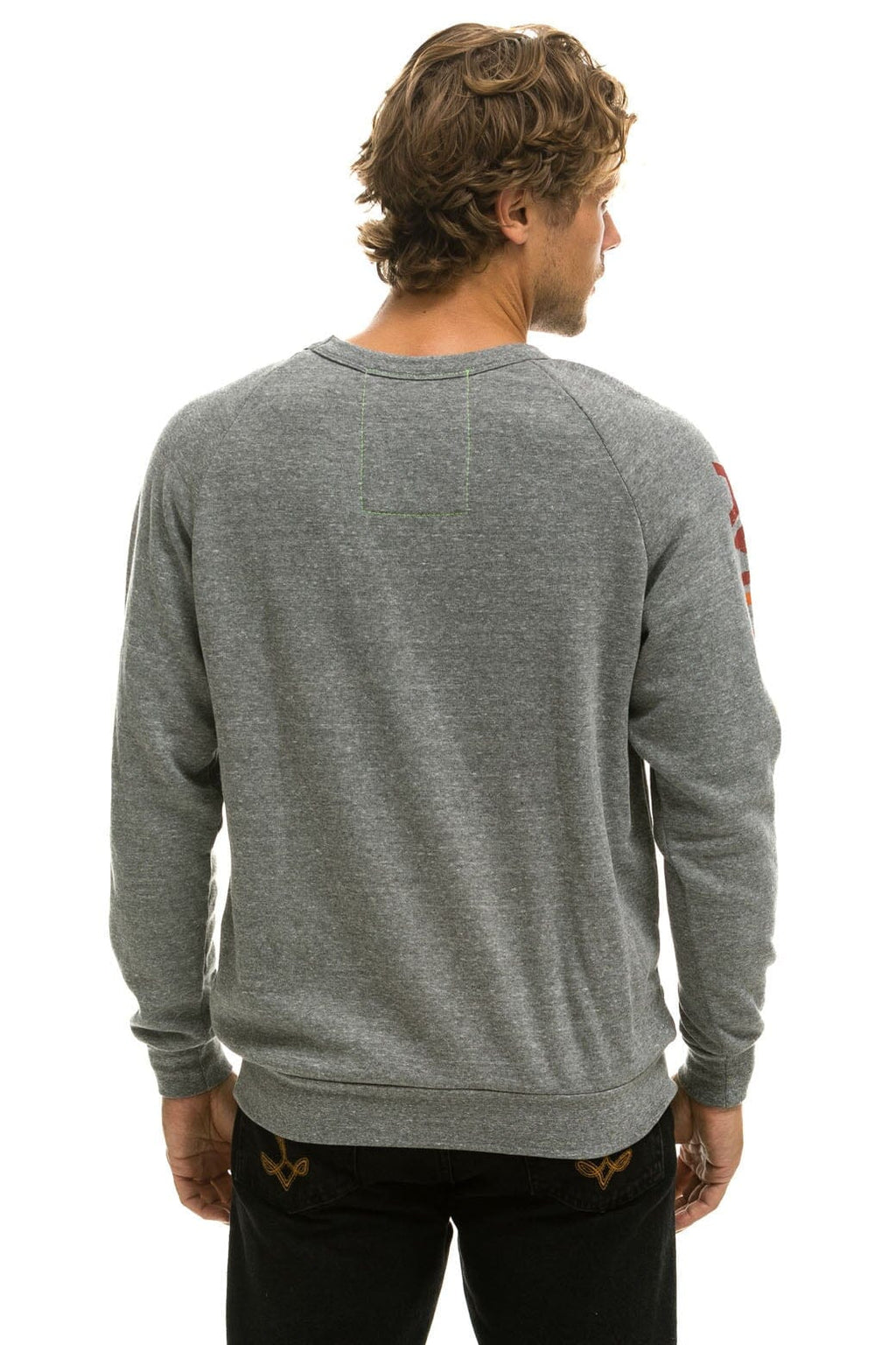 Classic AVIATOR NATION MILL VALLEY SWEATSHIRT - HEATHER GREY